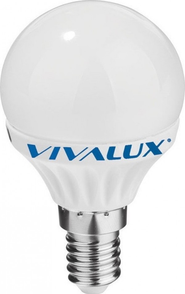 LED Κεραμικό Γλόμπος E14 3.5W Vivalux WW (θερμή)
